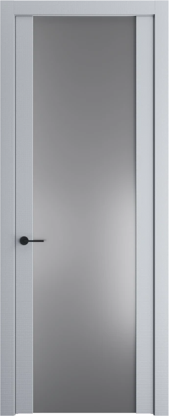 Межкомнатная дверь Profil Doors Orange 1.13P.O Монохром серебро (серебро матлак) Графит (Pantone 425С)