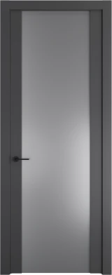 Межкомнатная дверь Profil Doors Orange 1.13P.O Монохром серебро (серебро матлак) Графит (Pantone 425С)