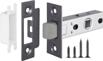 Защелка Fuaro (Фуаро) врезная PLASTP12-45-25 GR графит