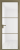 Алюминиевая дверь Profil Doors 13 AG Шампань Белый триплекс
