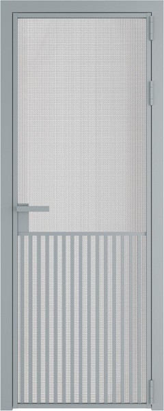 Алюминиевая дверь Profil Doors 15 AG Серебро Кризет