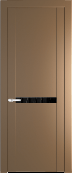 Межкомнатная дверь Profil Doors 1.4 P Неро мрамор Перламутр золото