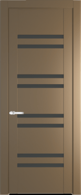 Межкомнатная дверь Profil Doors 1.6 P Графит Перламутр золото
