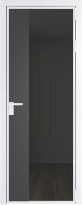 Алюминиевая дверь Profil Doors 7 AG Вайт Тонированное Каштан темный