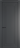 Межкомнатная дверь Profil Doors 26 PA Черный матовый RAL9005 Графит (Pantone 425С)