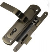Корпус замка Punto (Пунто) с ручкой LOCKSET25.ORION.5558-1 (KIT P25 5558 ORION) AB бронза