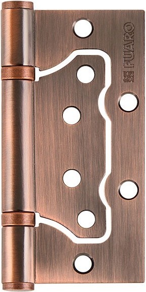 Петля Fuaro (Фуаро) универсальная без врезки IN4500W-BL AC (500-2BB/BL 100x2,5) медь БЛИСТЕР