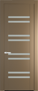 Межкомнатная дверь Profil Doors 1.6 P Матовое Перламутр золото