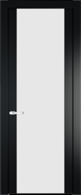 Межкомнатная дверь Profil Doors 1.7 P Монохром белый просветленный Блэк