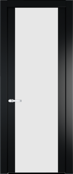 Межкомнатная дверь Profil Doors 1.7 P Монохром белый просветленный Блэк