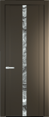 Межкомнатная дверь Profil Doors 1.8 P Атриум серебро Перламутр бронза