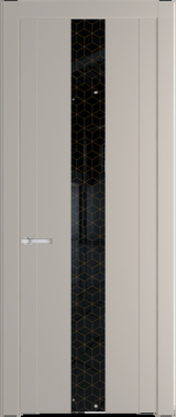 Межкомнатная дверь Profil Doors 1.9 P Лоран узор золото Сэнд