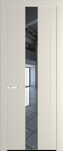 Межкомнатная дверь Profil Doors 1.9 P Зеркало Кремовая Магнолия (RAL 120-04)