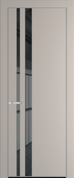 Межкомнатная дверь Profil Doors 20 PA Серебро Зеркало серое Сэнд