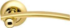 Ручка раздельная Armadillo (Армадилло) Mercury LD22-1SG/GP-4 матовое золото/золото