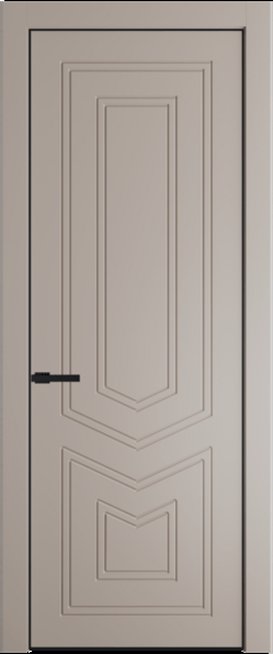 Межкомнатная дверь Profil Doors 29 PA Черный матовый Сэнд