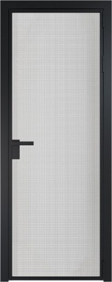 Алюминиевая дверь Profil Doors 1 AG Черный матовый RAL9005 Кризет