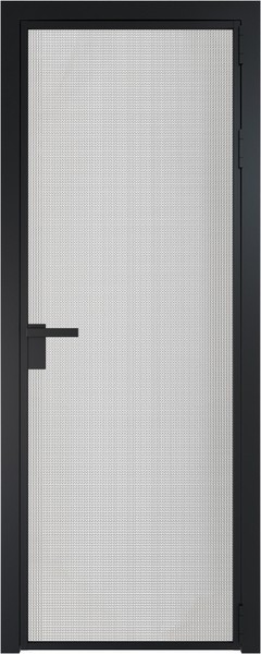 Алюминиевая дверь Profil Doors 1 AG Черный матовый RAL9005 Кризет
