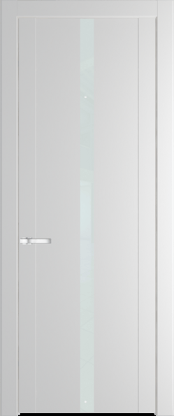 Межкомнатная дверь Profil Doors 1.8 P Lacobel Белый лак Крем Вайт (RAL 120-02)