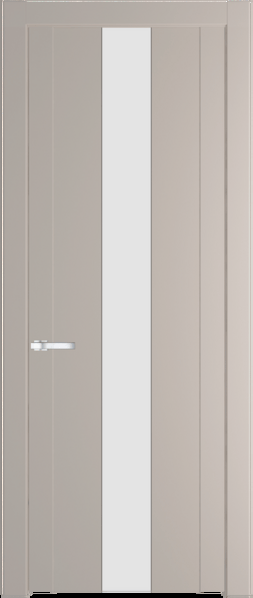 Межкомнатная дверь Profil Doors 1.9 P Монохром белый просветленный Сэнд