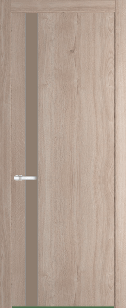Межкомнатная дверь Profil Doors 18 NW Монохром капучино Дуб Сонома