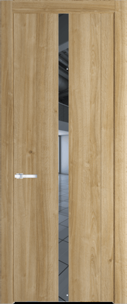 Межкомнатная дверь Profil Doors 1.8 N Зеркало Дуб Карамель