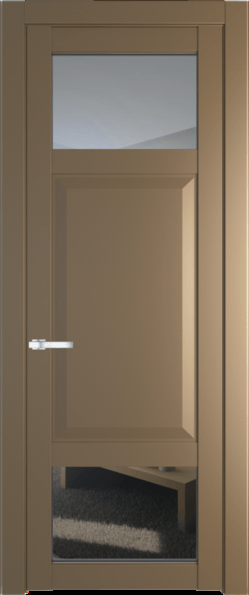 Межкомнатная дверь Profil Doors 1.3.4 PD Прозрачное Перламутр золото