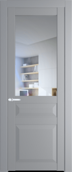 Межкомнатная дверь Profil Doors 1.5.3 PD Прозрачное Смоки (RAL 870-02)