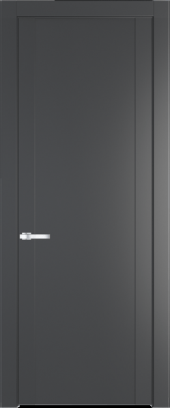 Межкомнатная дверь Profil Doors 1.1 P Графит (Pantone 425С)