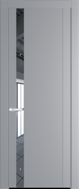 Межкомнатная дверь Profil Doors 1.2 P Зеркало Смоки (RAL 870-02)