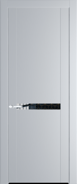 Межкомнатная дверь Profil Doors 1.4 P Лоран узор золото Лайт Грей (RAL 870-01)