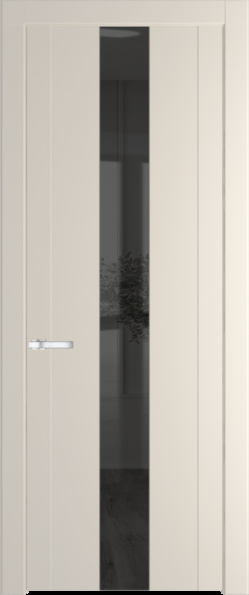 Межкомнатная дверь Profil Doors 1.9 P Зеркало серое Кремовая Магнолия (RAL 120-04)