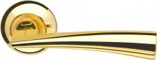 Ручка раздельная Armadillo (Армадилло) Columba LD80-1GP/SG-5 золото/матовое золото