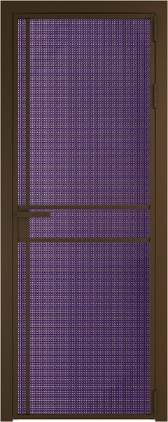 Алюминиевая дверь Profil Doors 9 AG Деорэ Кризет Фиолетовый