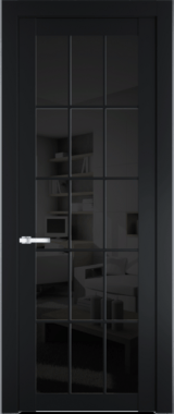 Межкомнатная дверь Profil Doors 1.1.2 (p.15) Черное тонированное Блэк