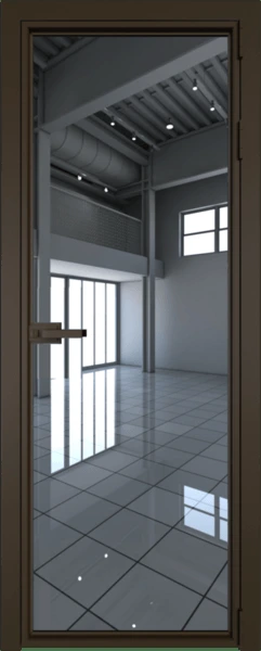 Алюминиевая дверь Profil Doors 1AX Деорэ Зеркало