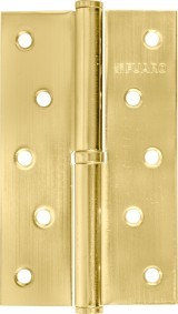 Петля Fuaro (Фуаро) съемная IN5430SL-BL SB левая (413/BL-5 125x75x2,5) мат. золото БЛИСТЕР