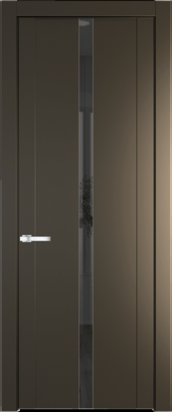Межкомнатная дверь Profil Doors 1.8 P Зеркало серое Перламутр бронза