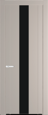 Межкомнатная дверь Profil Doors 1.9 P Монохром черный Сэнд