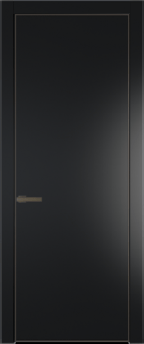 Межкомнатная дверь Profil Doors 1 PA Деорэ Блэк