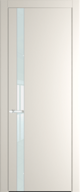 Межкомнатная дверь Profil Doors 18 PW Lacobel Белый лак Перламутр белый