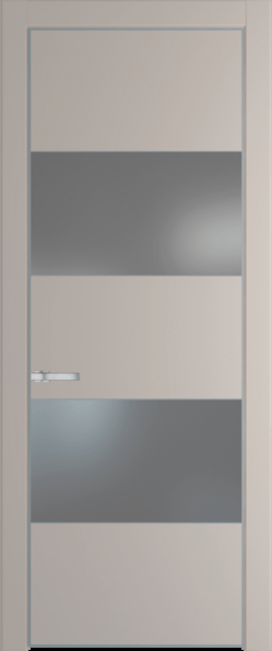 Межкомнатная дверь Profil Doors 22 PA Серебро Lacobel Серебряный лак Сэнд