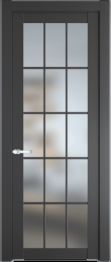Межкомнатная дверь Profil Doors 1.1.2 (p.15) Матовое Графит (Pantone 425С)