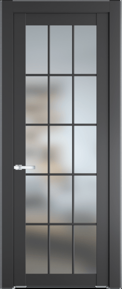 Межкомнатная дверь Profil Doors 1.1.2 (p.15) Матовое Графит (Pantone 425С)