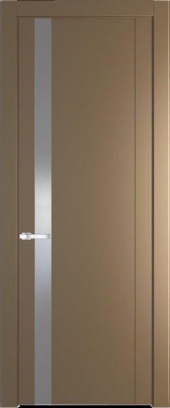 Межкомнатная дверь Profil Doors 1.2 P Lacobel Серебряный лак Перламутр золото