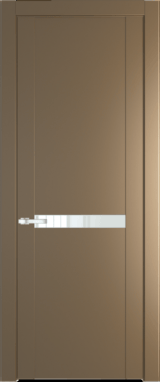 Межкомнатная дверь Profil Doors 1.4 P Белый лак Перламутр золото
