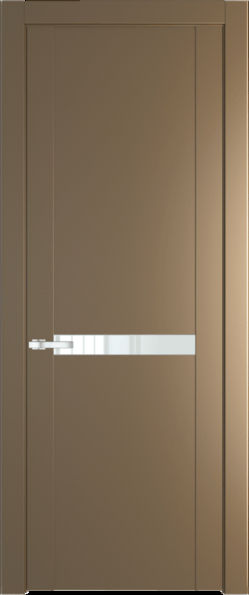 Межкомнатная дверь Profil Doors 1.4 P Белый лак Перламутр золото