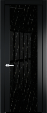 Межкомнатная дверь Profil Doors 1.7 P Неро мрамор Блэк