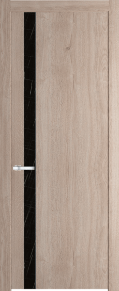 Межкомнатная дверь Profil Doors 18 NW Неро мрамор Дуб Сонома
