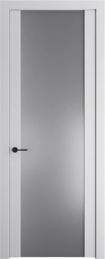 Межкомнатная дверь Profil Doors Orange 1.13P.O Монохром серебро (серебро матлак) ДаркВайт